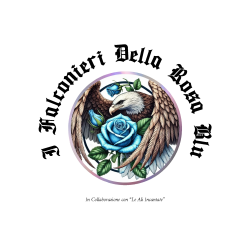 1-+Logo+I+Falconieri+della+Rosa+Blu+Sfondo+Bianco