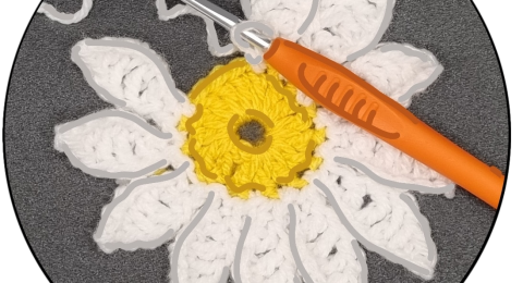 Leucanthemum-crochet-